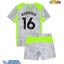 Manchester City Rodri Hernandez #16 Replica Third Minikit 2025-26 Short Sleeve (+ pants)